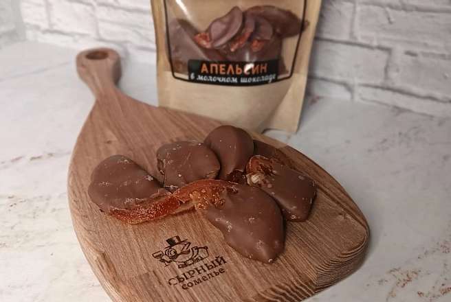 Апельсин в молочном шоколаде 85г