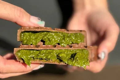 Шоколад молочный "Дубайский" Сырный Сомелье