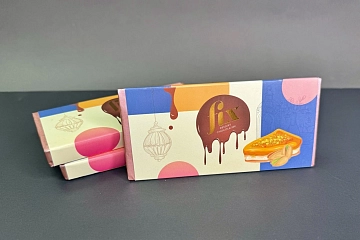 Дубайский молочный шоколад с фисташкой FIX 200г