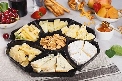 Тарелка к красному вину